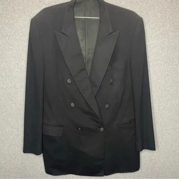 Ermenegildo Zegna Other - Ermenenegildo Zegna Neiman Marcus  Vintage Cashmere Black Sports Coat Blazer